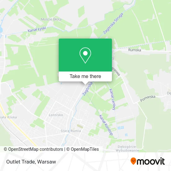 Карта Outlet Trade