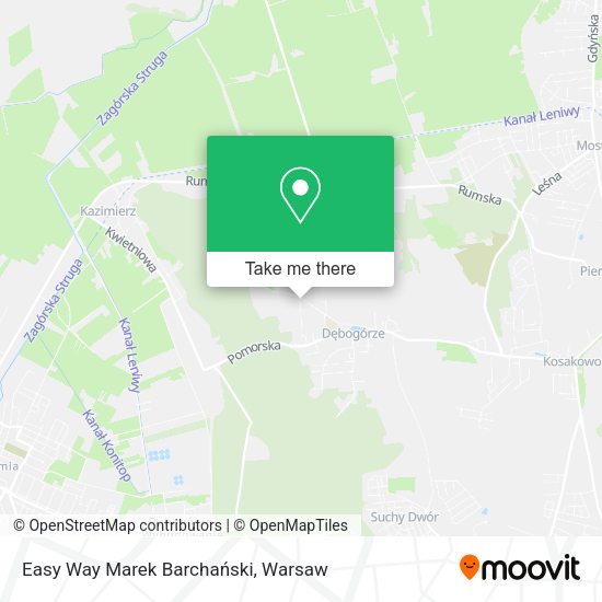 Easy Way Marek Barchański map