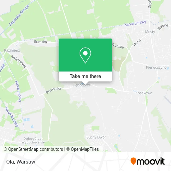 Карта Ola
