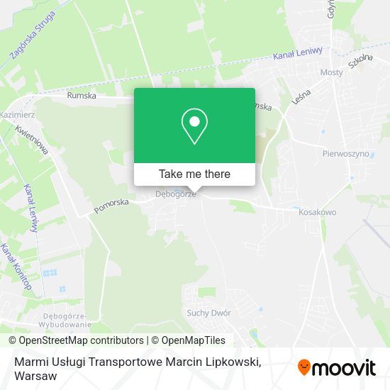 Marmi Usługi Transportowe Marcin Lipkowski map