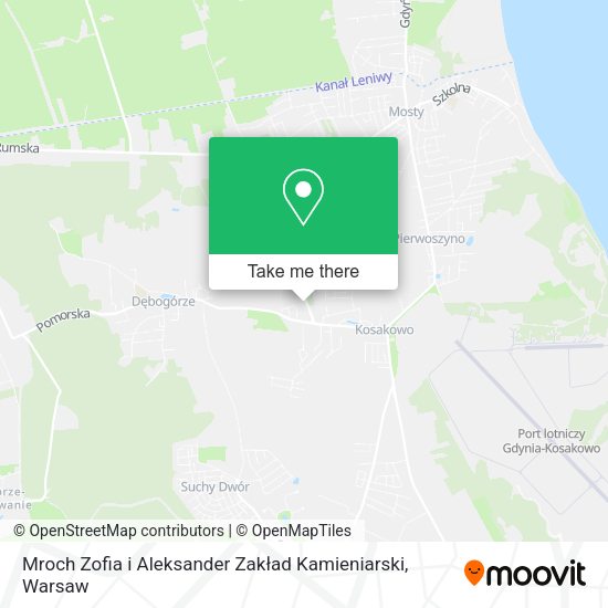 Mroch Zofia i Aleksander Zakład Kamieniarski map