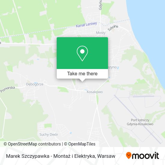 Marek Szczypawka - Montaż i Elektryka map