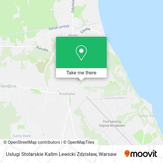 Usługi Stolarskie Kallm Lewicki Zdzisław map