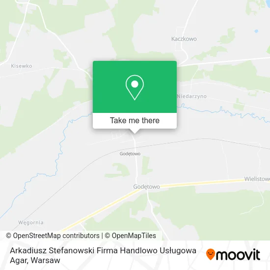 Arkadiusz Stefanowski Firma Handlowo Usługowa Agar map