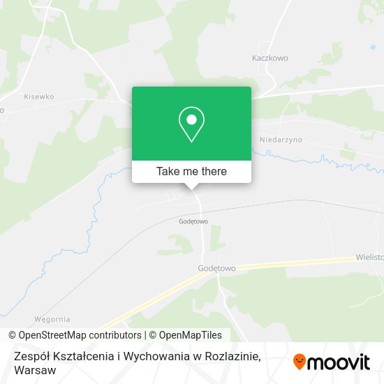 Zespół Kształcenia i Wychowania w Rozlazinie map