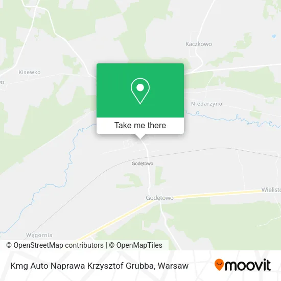 Карта Kmg Auto Naprawa Krzysztof Grubba