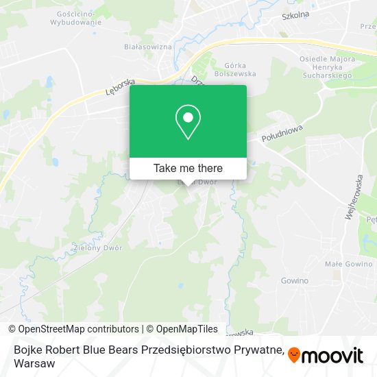 Bojke Robert Blue Bears Przedsiębiorstwo Prywatne map