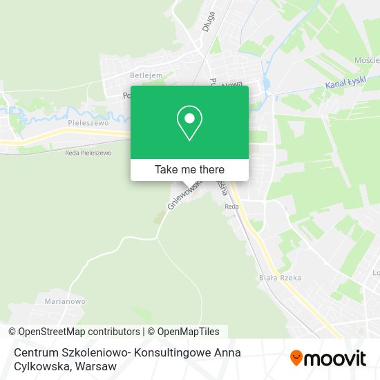 Centrum Szkoleniowo- Konsultingowe Anna Cylkowska map