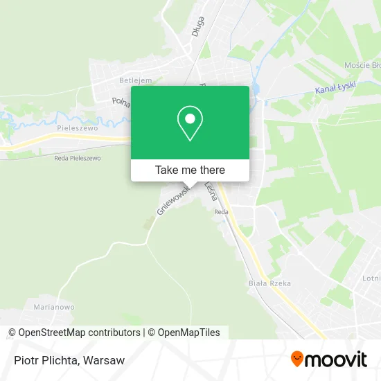 Карта Piotr Plichta