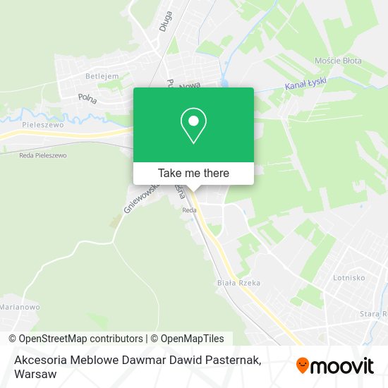 Akcesoria Meblowe Dawmar Dawid Pasternak map