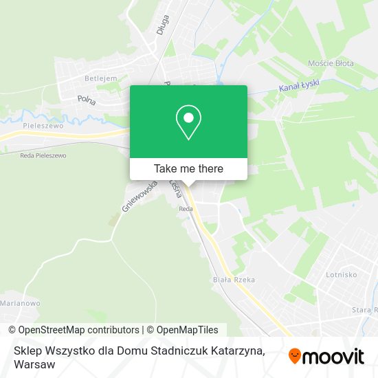 Sklep Wszystko dla Domu Stadniczuk Katarzyna map