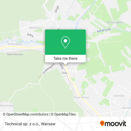 Карта Technical sp. z o.o.