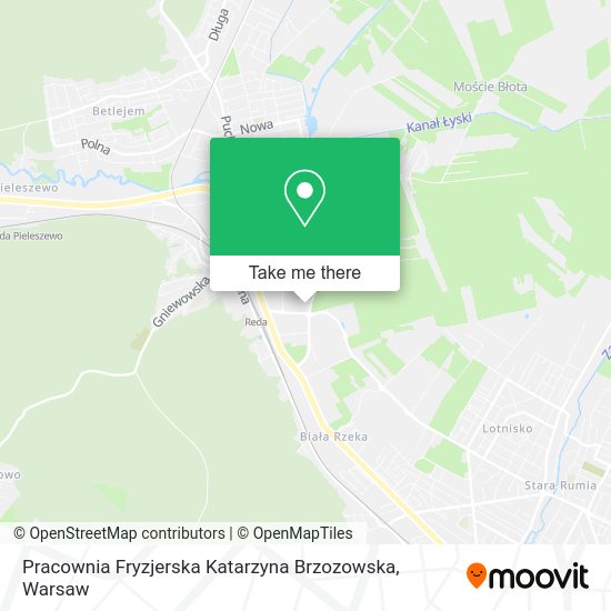 Pracownia Fryzjerska Katarzyna Brzozowska map