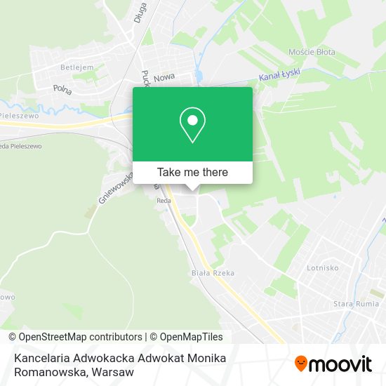 Kancelaria Adwokacka Adwokat Monika Romanowska map