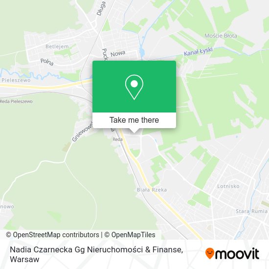 Nadia Czarnecka Gg Nieruchomości & Finanse map