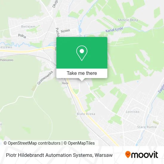 Карта Piotr Hildebrandt Automation Systems