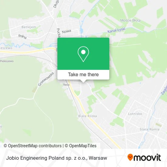 Карта Jobio Engineering Poland sp. z o.o.