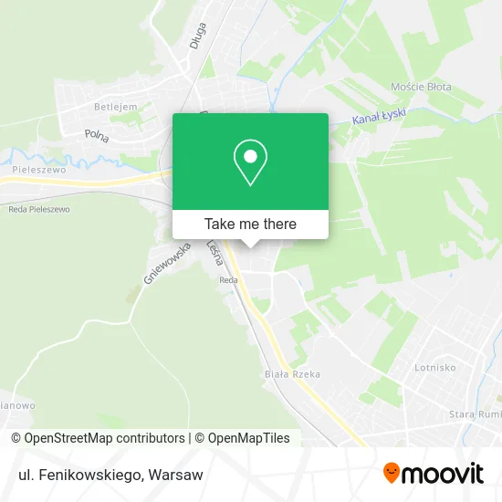 Карта ul. Fenikowskiego