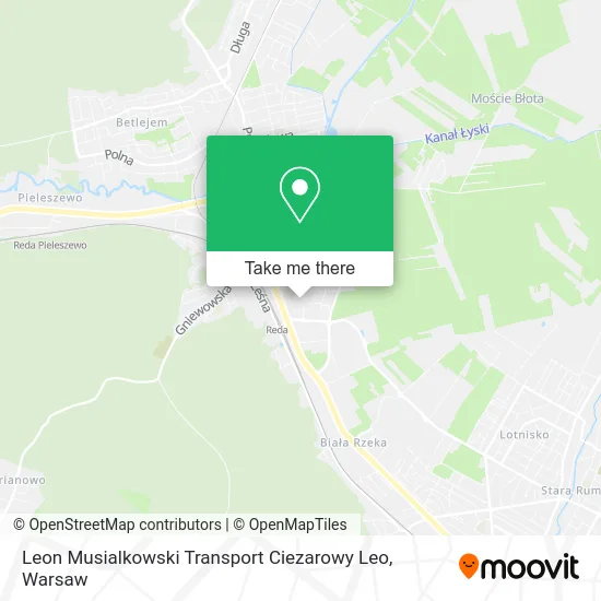 Карта Leon Musialkowski Transport Ciezarowy Leo