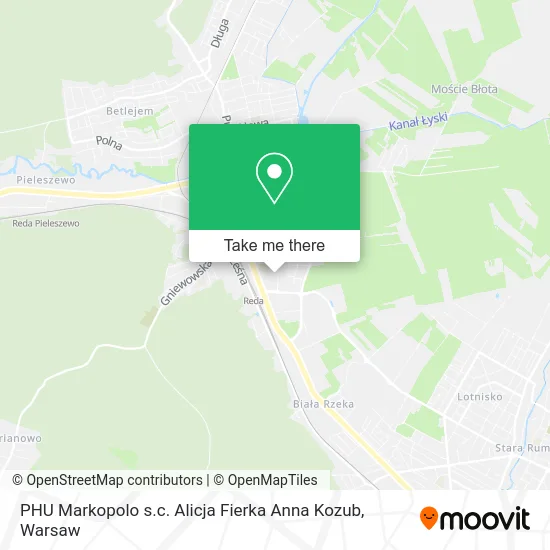 Карта PHU Markopolo s.c. Alicja Fierka Anna Kozub
