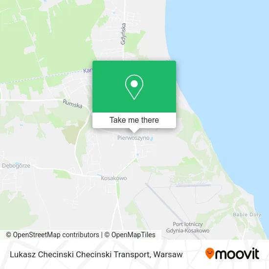 Карта Lukasz Checinski Checinski Transport
