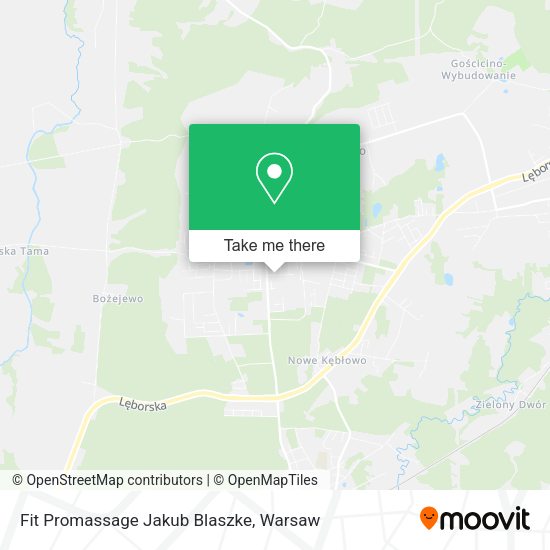 Fit Promassage Jakub Blaszke map