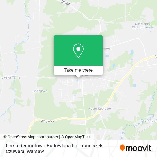 Firma Remontowo-Budowlana Fc. Franciszek Czuwara map