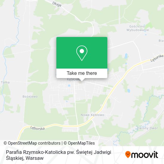 Parafia Rzymsko-Katolicka pw. Świętej Jadwigi Śląskiej map