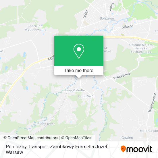 Карта Publiczny Transport Zarobkowy Formella Józef