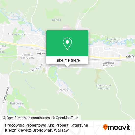 Pracownia Projektowa Kkb Projekt Katarzyna Kierznikiewicz-Brodowiak map