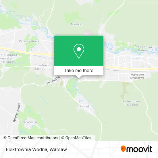 Карта Elektrownia Wodna