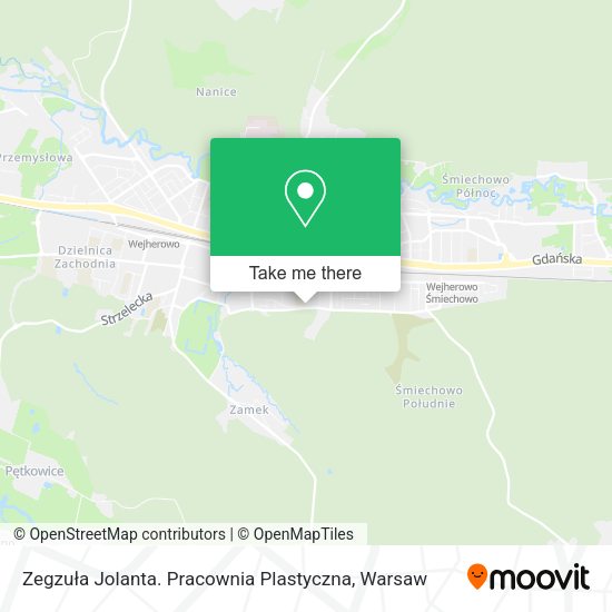 Zegzuła Jolanta. Pracownia Plastyczna map