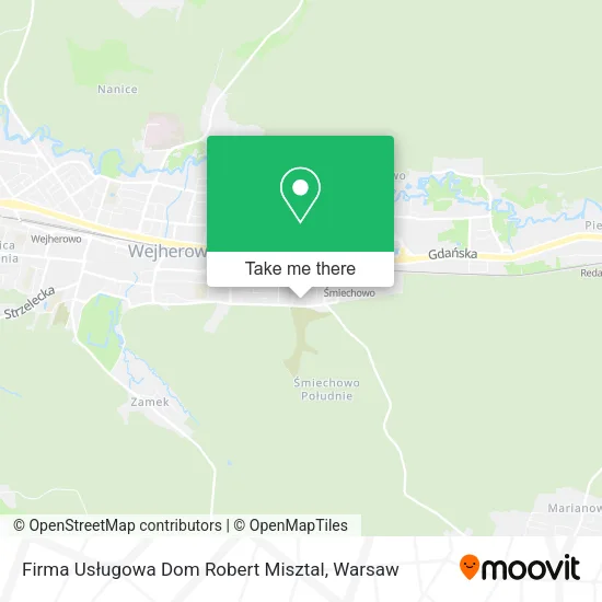 Карта Firma Usługowa Dom Robert Misztal