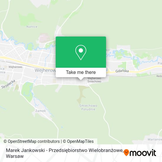 Marek Jankowski - Przedsiębiorstwo Wielobranżowe map