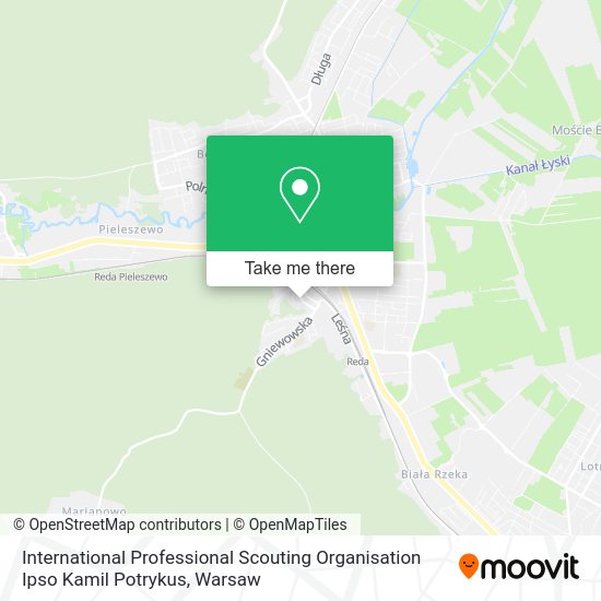 International Professional Scouting Organisation Ipso Kamil Potrykus map