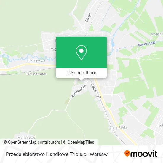 Карта Przedsiebiorstwo Handlowe Trio s.c.