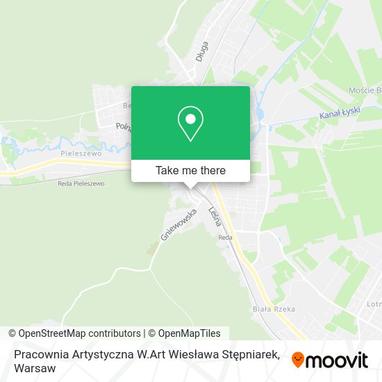 Pracownia Artystyczna W.Art Wiesława Stępniarek map