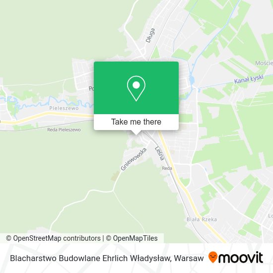 Карта Blacharstwo Budowlane Ehrlich Władysław