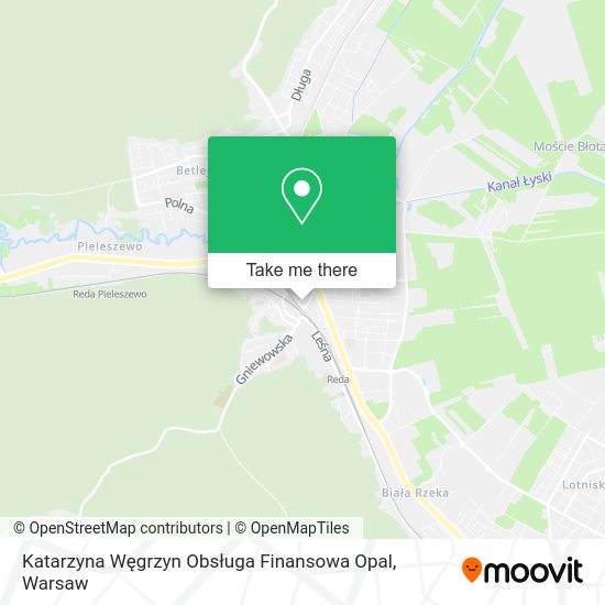 Katarzyna Węgrzyn Obsługa Finansowa Opal map