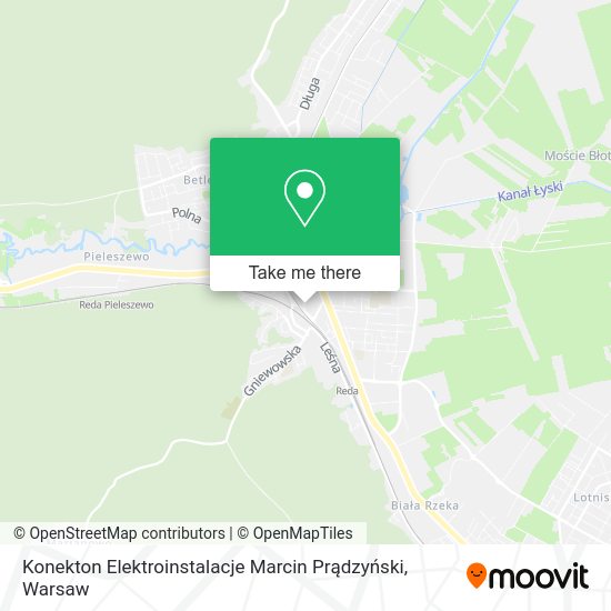 Konekton Elektroinstalacje Marcin Prądzyński map