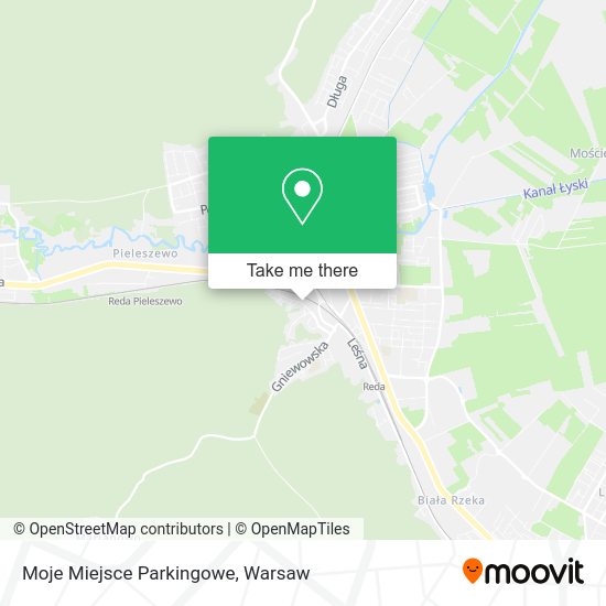 Moje Miejsce Parkingowe map