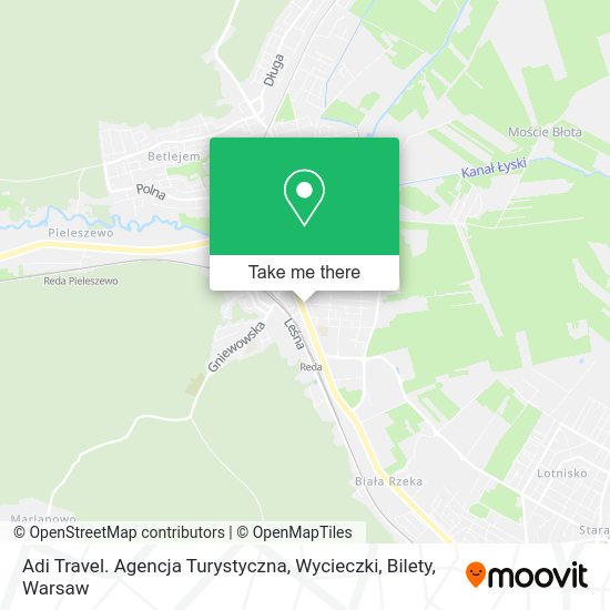 Adi Travel. Agencja Turystyczna, Wycieczki, Bilety map