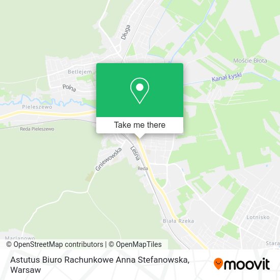 Astutus Biuro Rachunkowe Anna Stefanowska map