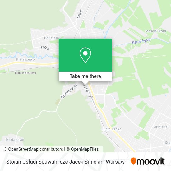 Stojan Usługi Spawalnicze Jacek Śmiejan map