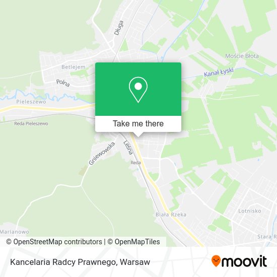 Kancelaria Radcy Prawnego map