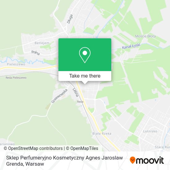 Sklep Perfumeryjno Kosmetyczny Agnes Jaroslaw Grenda map