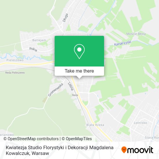 Kwiatezja Studio Florystyki i Dekoracji Magdalena Kowalczuk map