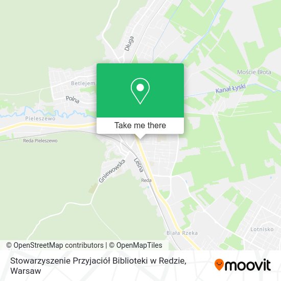 Stowarzyszenie Przyjaciół Biblioteki w Redzie map