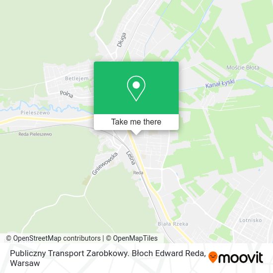 Publiczny Transport Zarobkowy. Błoch Edward Reda map