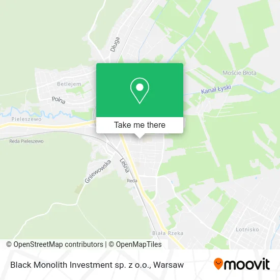 Карта Black Monolith Investment sp. z o.o.